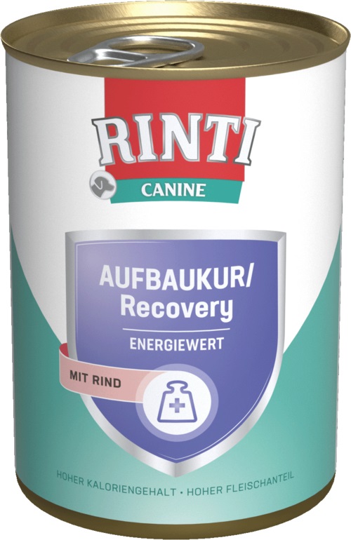 RINTI Canine Recovery Cibo Umido per Cani Adulto al Manzo - 400 g