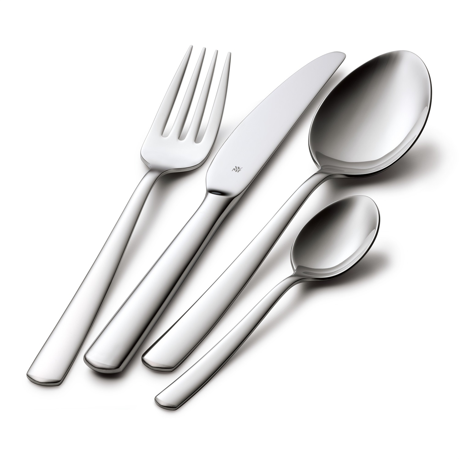 WMF Set di Posate Boston in Acciaio Inox Cromargan, 24 Pezzi Eleganti e Resistenti