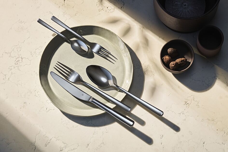 WMF Philadelphia Servizio di Posate 60 Pezzi in Acciaio Inox Cromargan® 18/10 per 12 Persone
