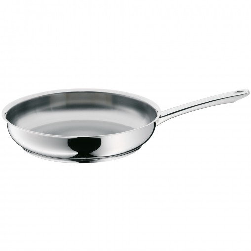 WMF Profi Padella 28cm in Acciaio Inox Cromargan 1810, Adatta per Induzione e Forno, Lavabile in Lavastoviglie