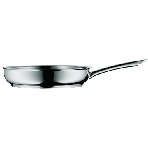 WMF Profi Padella 28cm in Acciaio Inox Cromargan 1810, Adatta per Induzione e Forno, Lavabile in Lavastoviglie