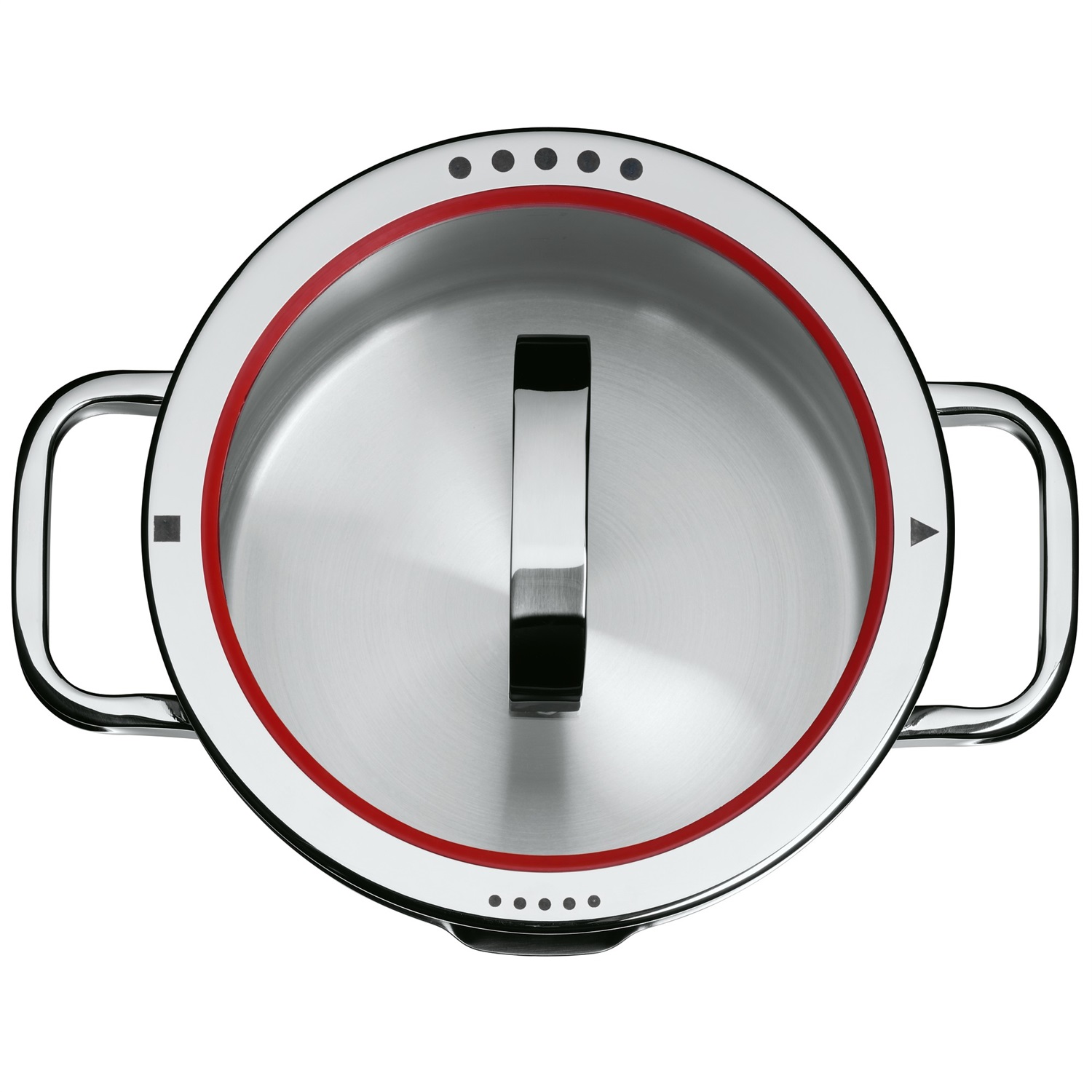 WMF Set di Pentole Function 4 - 4 pezzi in Acciaio Inossidabile 18/10, per Induzione, Capacità 2.5 L