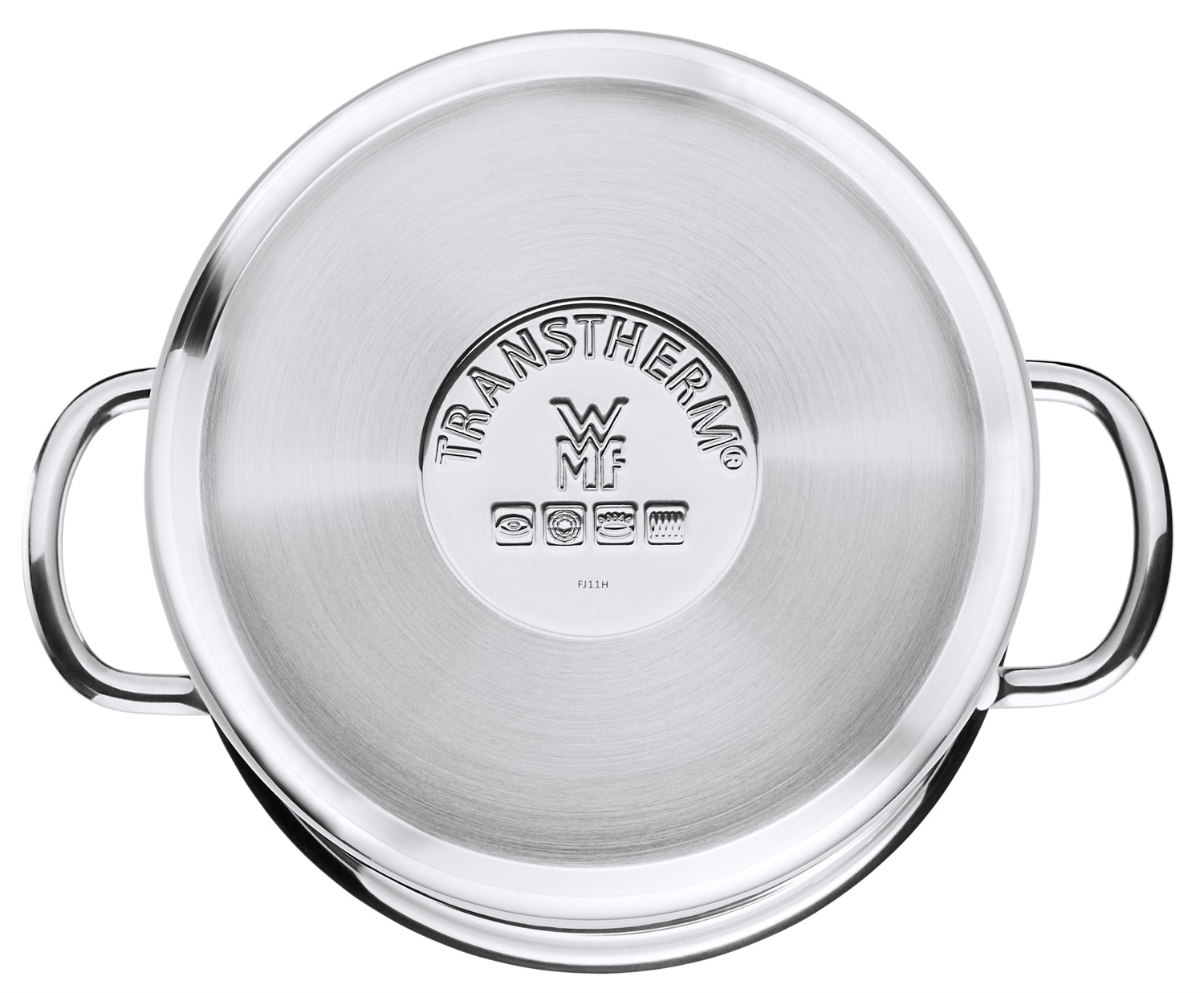 WMF Asparagiera con Coperchio in Vetro, 16 cm - Acciaio Inox 18/10, Design Elegante e Lavabile in Lavastoviglie