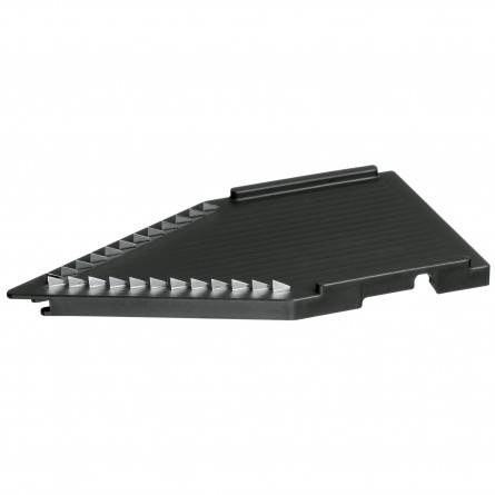 WMF 0686106040 Grattugia piatta Nero, Acciaio