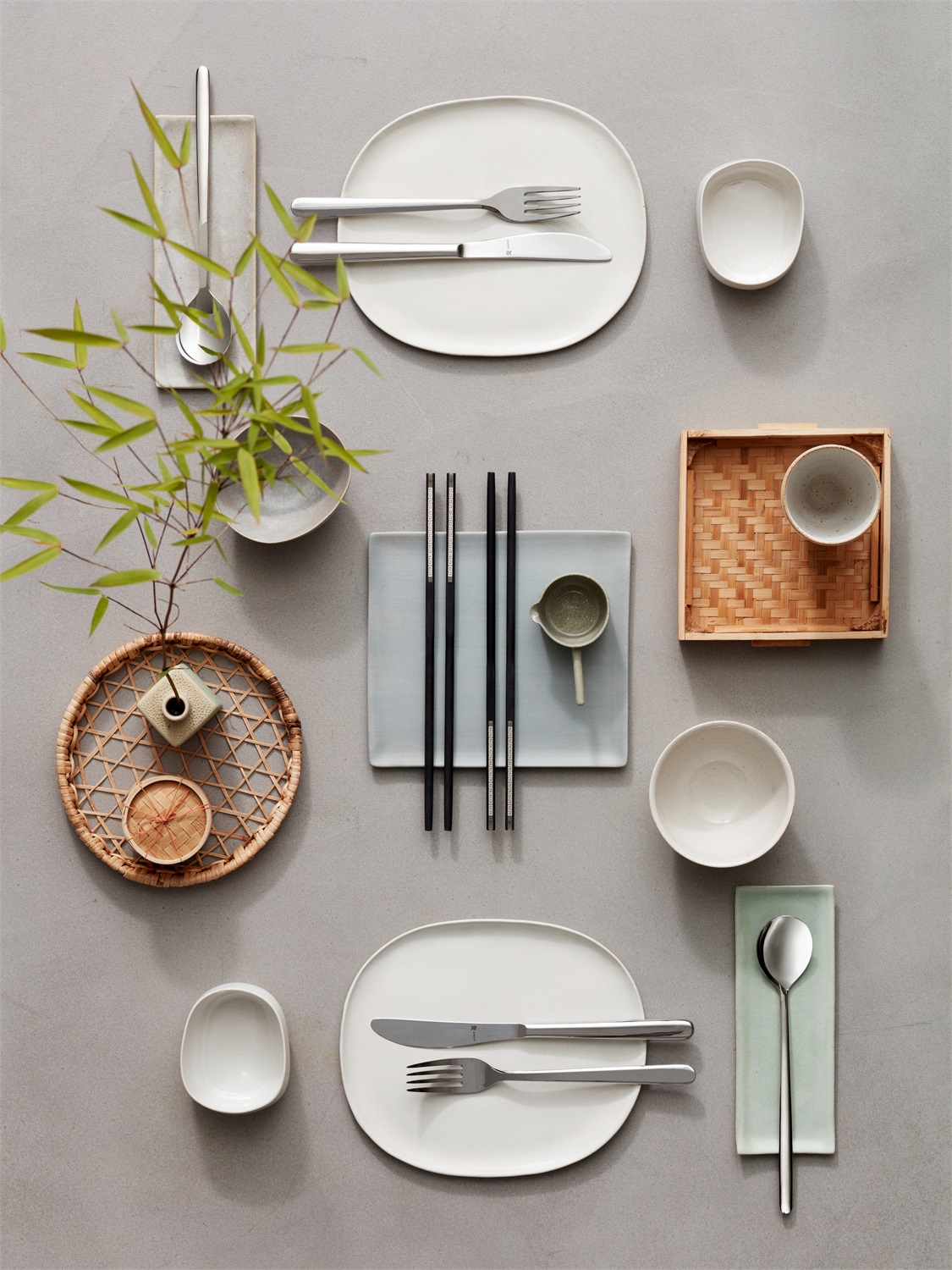 WMF Kult Plus 1260916340 Set di Posate 30 Pezzi in Acciaio Inox Argento - Adatto per Uso Quotidiano