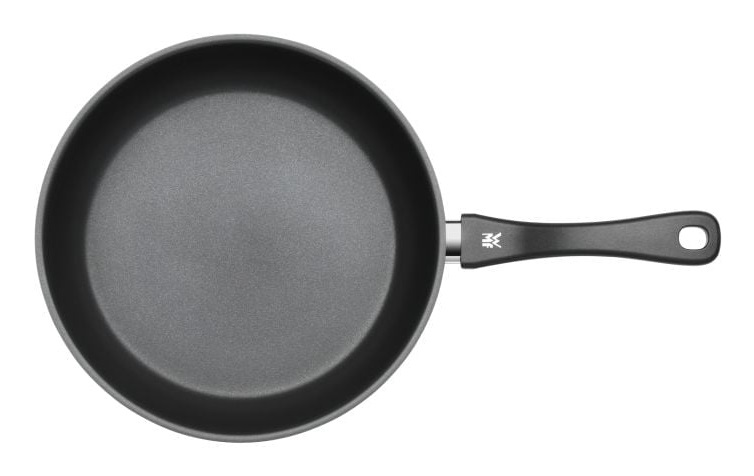 WMF Padella Antiaderente Devil 28 cm - Acciaio INOX Cromargan, Rivestimento PTFE, Ideale per Frittura e Rosolatura