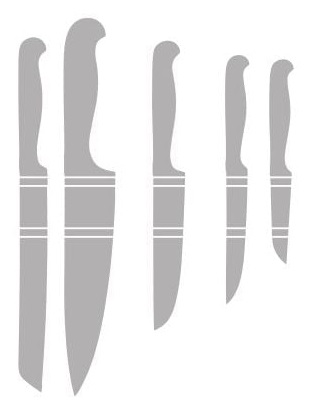 WMF Rastrelliera Magnetica 35 cm in Acciaio Inox Nero per Coltelli da Cucina con Materiale per Montaggio