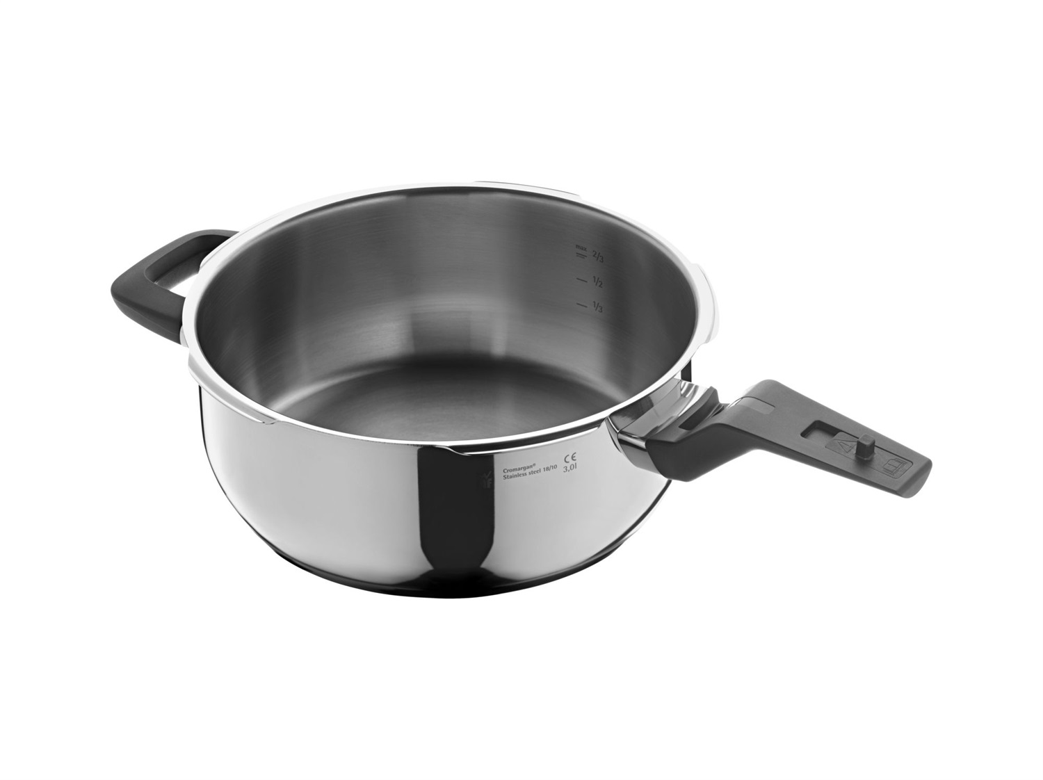 WMF 4000530702654 padella 3 L Rotondo Acciaio inox