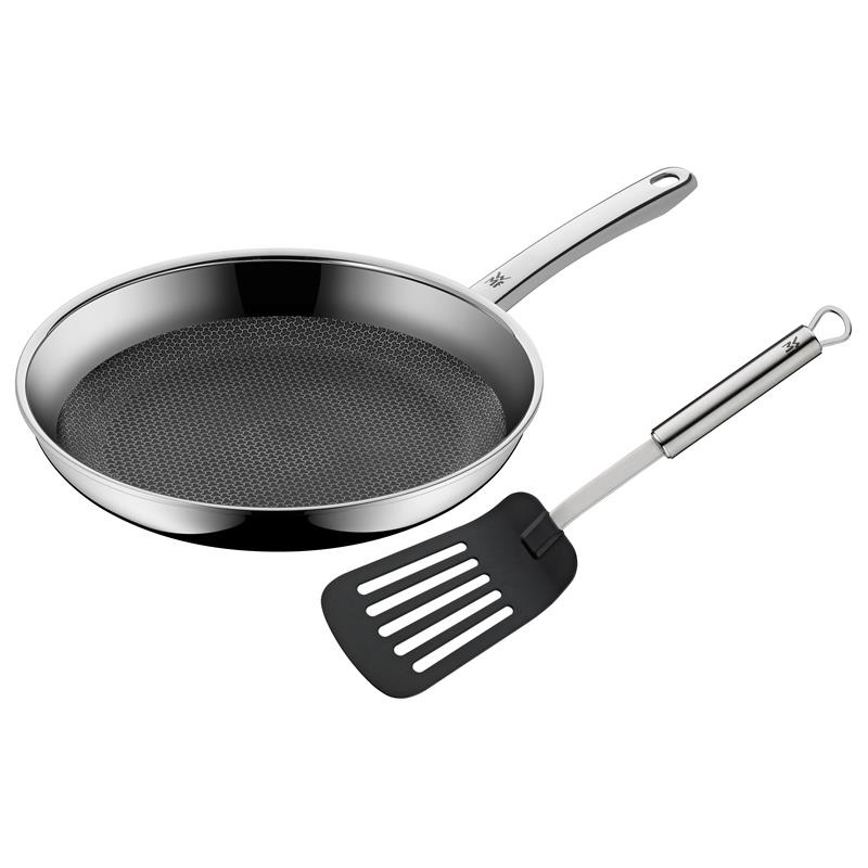 WMF 1756289990 Nero, Acciaio inox Alluminio, Acciaio inox, Acciaio