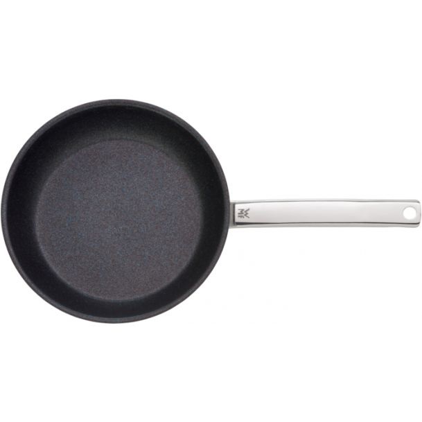 WMF Permadur Advance - Padella in Acciaio Inox con Rivestimento Antiaderente in Cromargan, 24 cm, Adatta al Forno e Induzione