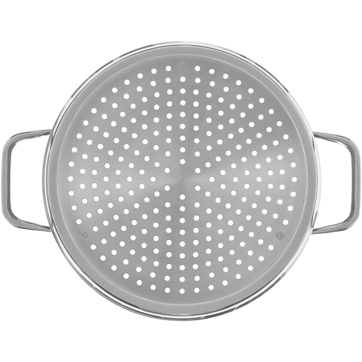 WMF Compact Cuisine - Inserto per pentola a vapore 24 cm in acciaio inox Cromargan, lavabile in lavastoviglie