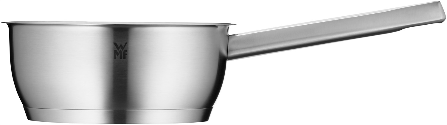 WMF Iconic Set di Pentole a Induzione in Acciaio Inossidabile - 2 Pezzi con Coperchi, Design Elegante e Funzionale