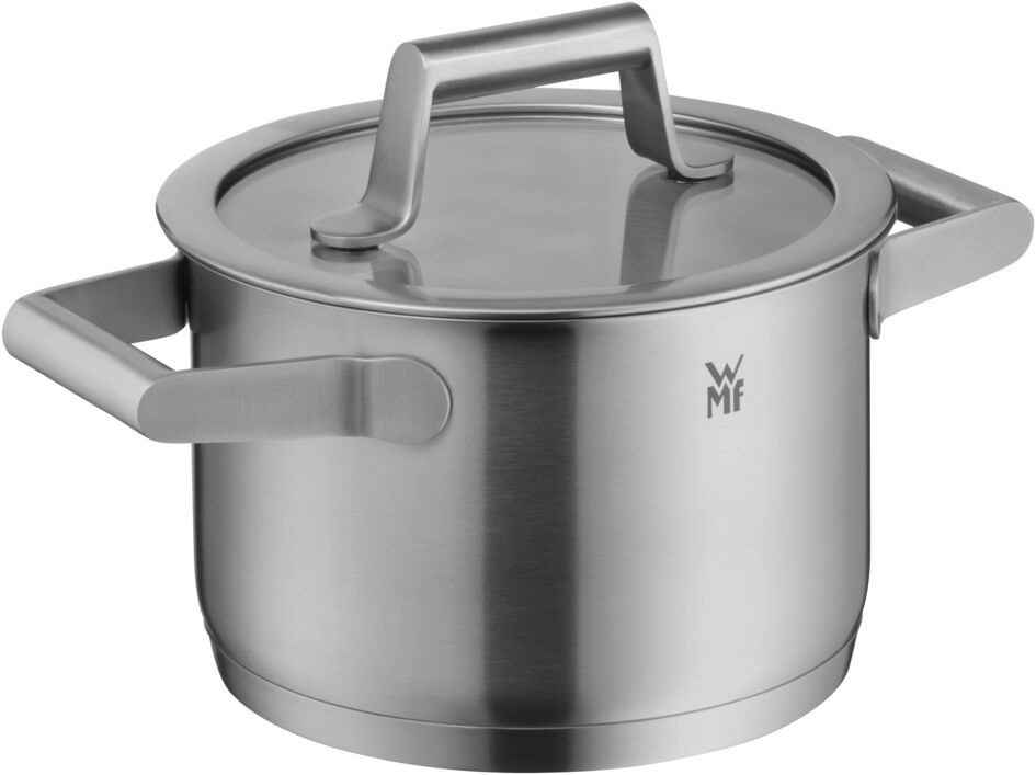 WMF Comfort Line Set di Pentole 9 Pezzi in Acciaio Inox con Manici Cavi