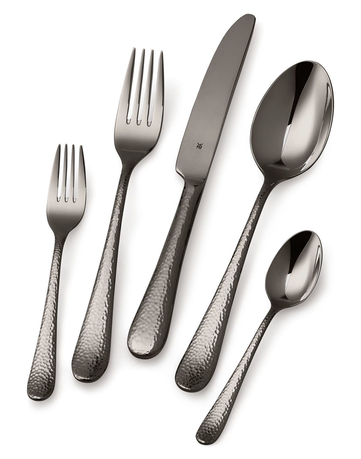 WMF Set di Posate Sitello Midnight Edition - 30 Pezzi in Acciaio Inox Lucido per 6 Persone