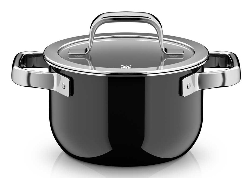 WMF Fusiontec Mineral Pro 05.1864.5290 padella 2 L Rotondo Nero