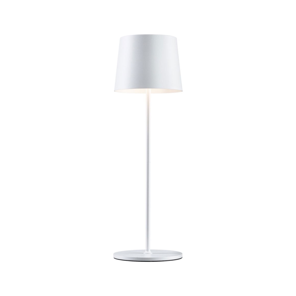 Paulmann Gilo Lampada da Tavolo LED Dimmerabile a Batteria IP44 2700K Bianco Opaco 2,8W