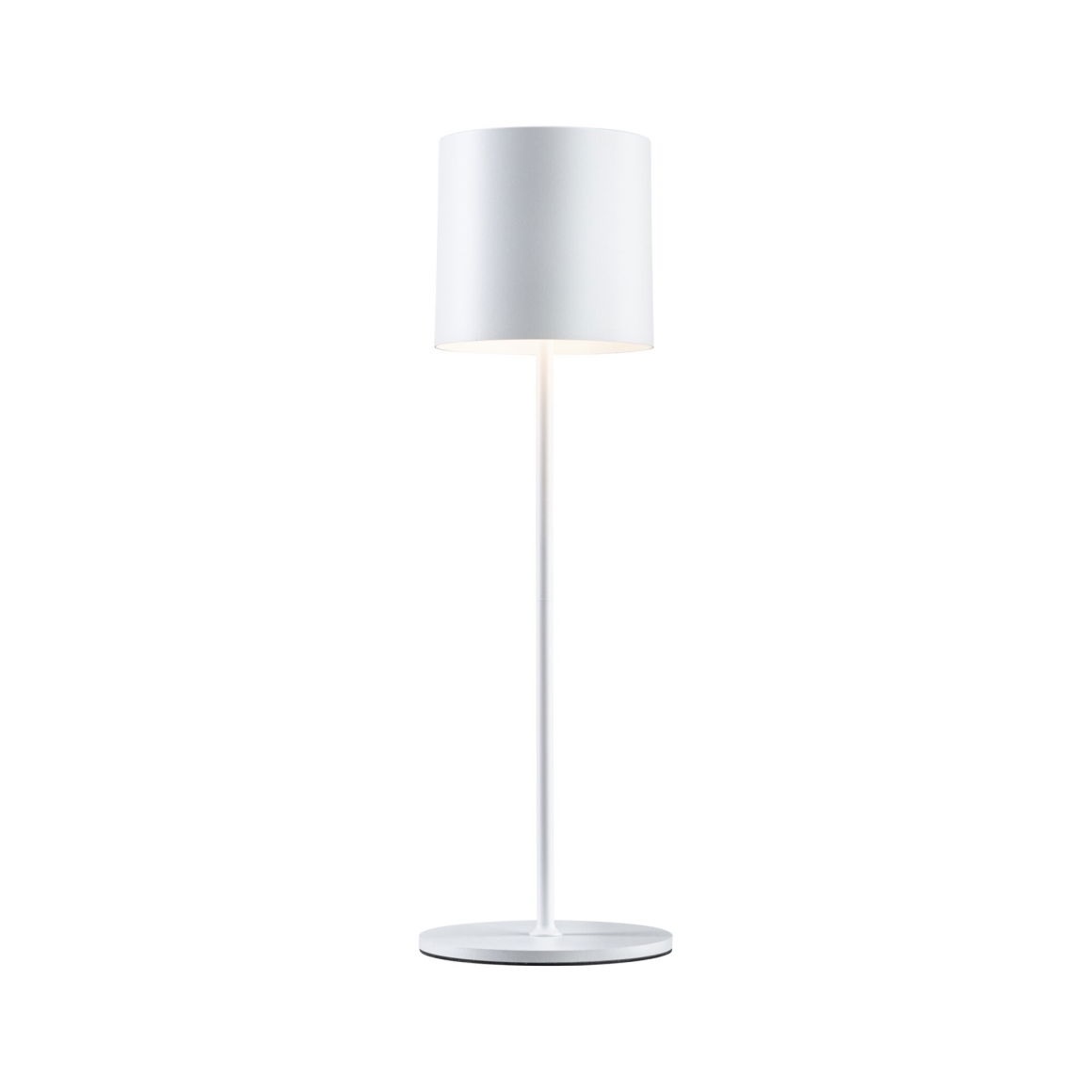 Paulmann Tuni Lampada da Tavolo LED Ricaricabile 2,8W Dimmerabile IP44 Bianco Opaco