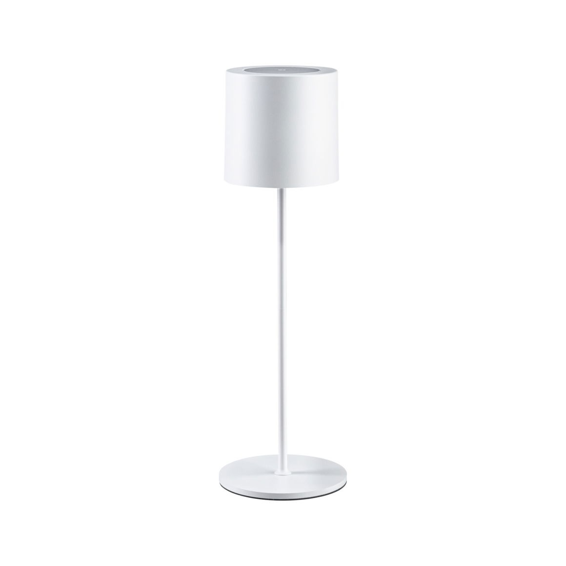 Paulmann Tuni Lampada da Tavolo LED Ricaricabile 2,8W Dimmerabile IP44 Bianco Opaco