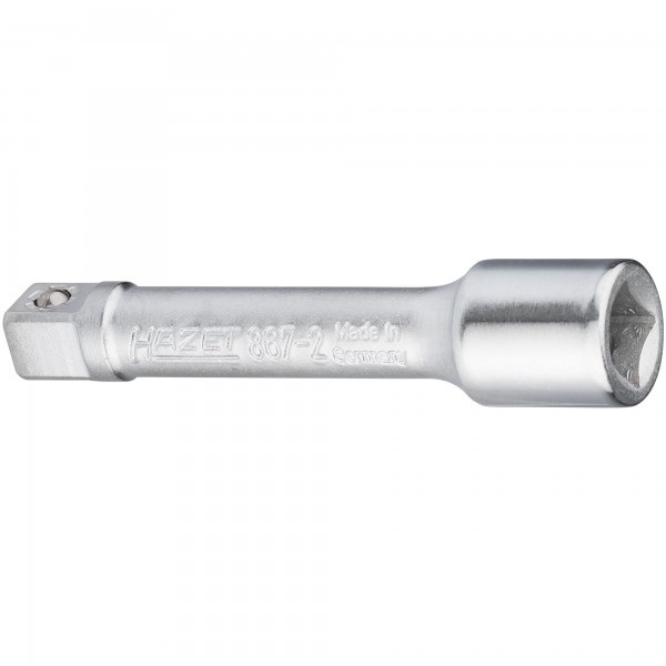 Hazet 867-2 Prolunga Argento Massiccia con Attacco Quadro 6.3 mm (1/4 di Pollice)