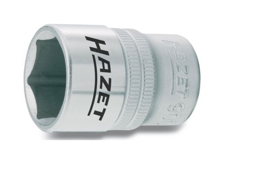 HAZET 900-21 Inserto Chiave a Bussola Esagonale 12.5 mm (1/2 di Pollice) con Attacco Quadro - Made in Germany