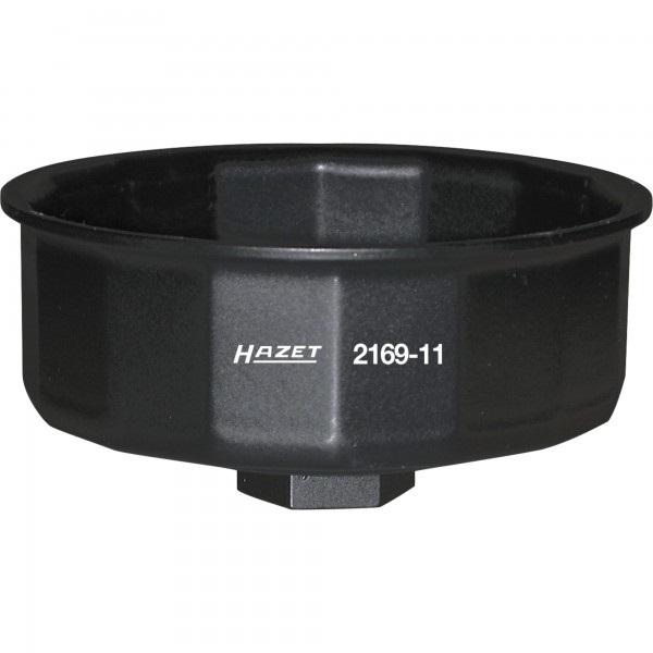 HAZET 2169-11 Chiave per Filtro Olio Multicolore con Attacco Quadro da 12.5 mm