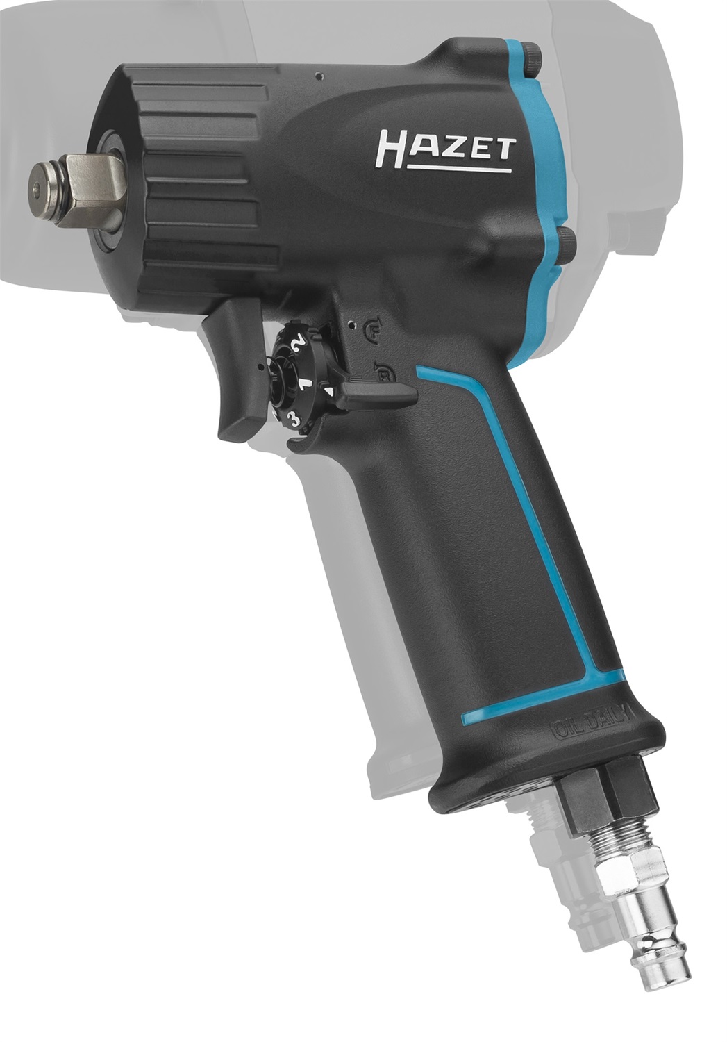 Hazet 9012M Avvitatore Ad Impulso Extra Corto 1/2