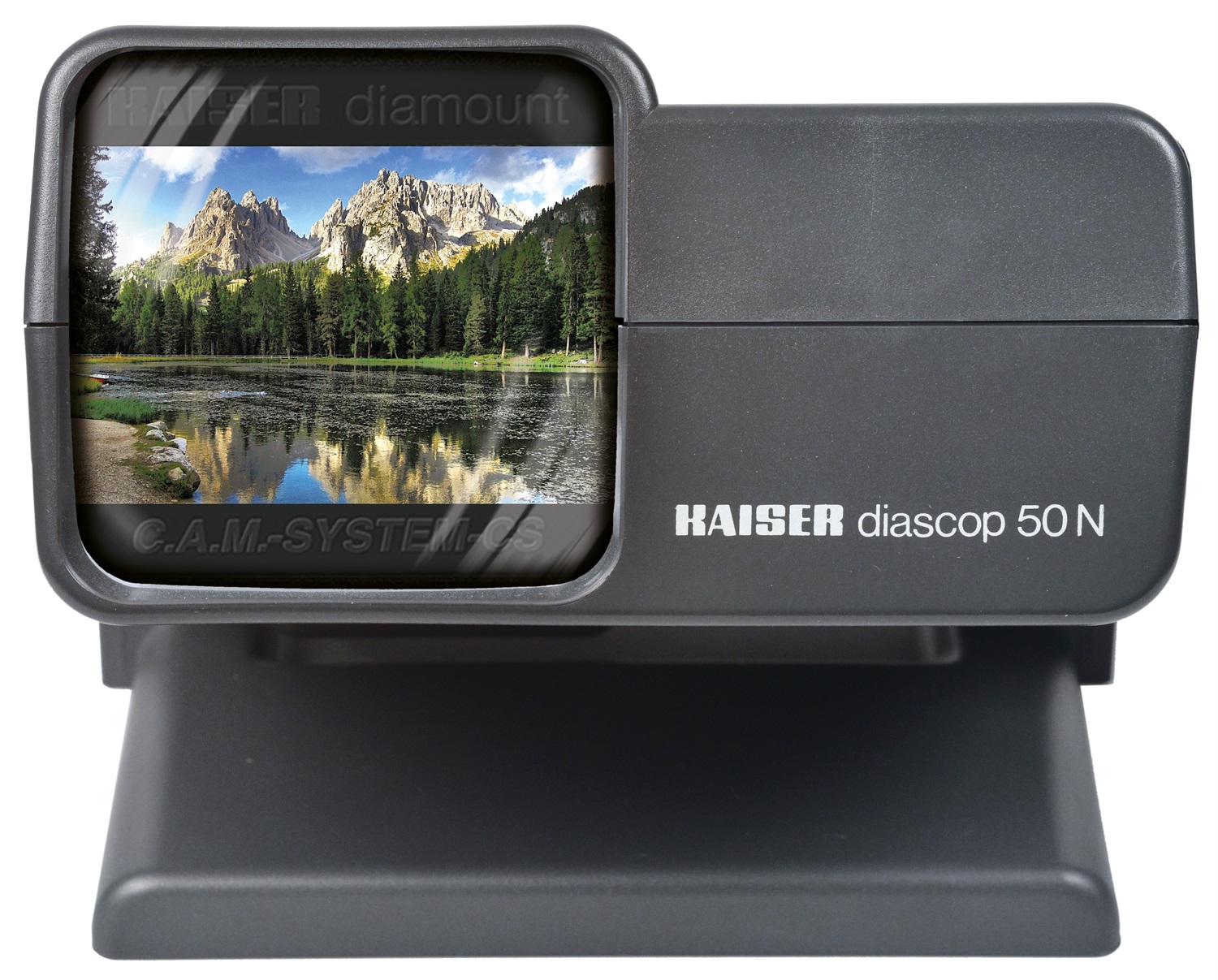 Kaiser Fototechnik Diascop 50N - Visualizzatore di diapositive con ingrandimento 3x e dimensioni compatte