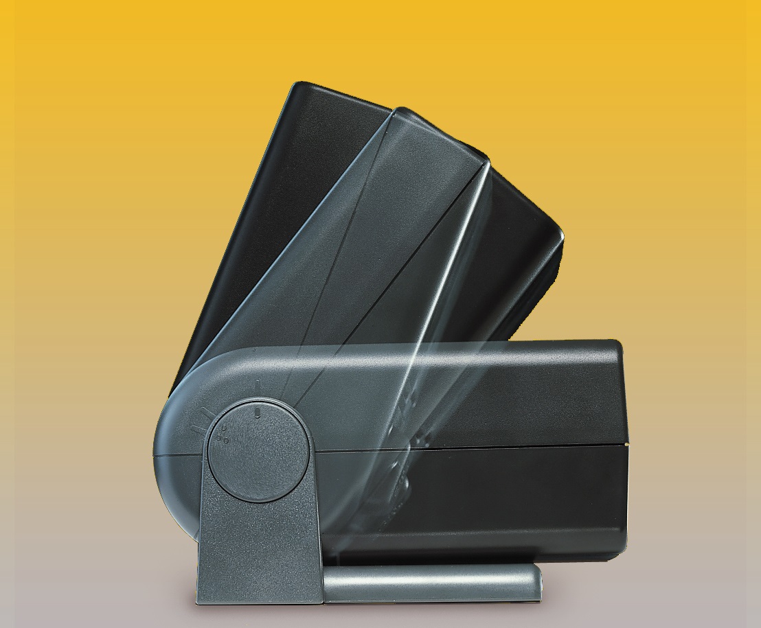 Kaiser Fototechnik Diascop 50N - Visualizzatore di diapositive con ingrandimento 3x e dimensioni compatte