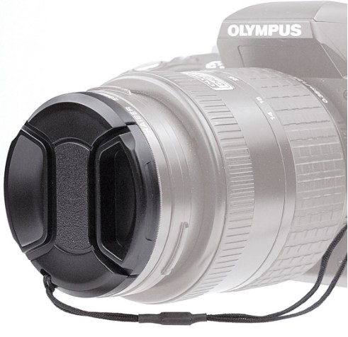 Kaiser Copriobiettivo Snap-On 37mm Nero - Tappo per Obiettivo Fotocamera