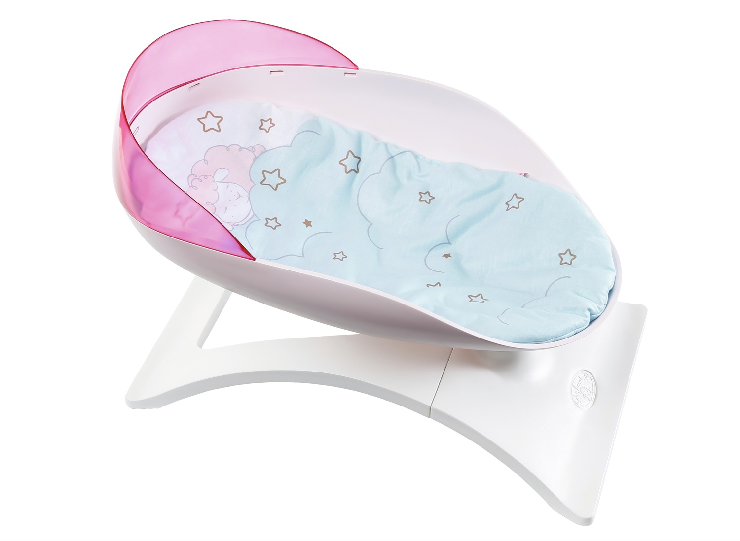Baby Annabell 700969 Sweet Dreams Rocker - Dondolo Elegante per Bambola con Funzione di Dondolo e Stand-by