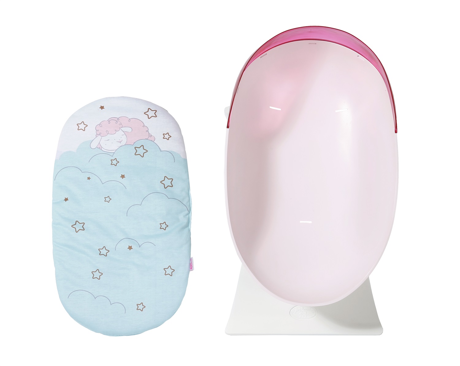 Baby Annabell 700969 Sweet Dreams Rocker - Dondolo Elegante per Bambola con Funzione di Dondolo e Stand-by