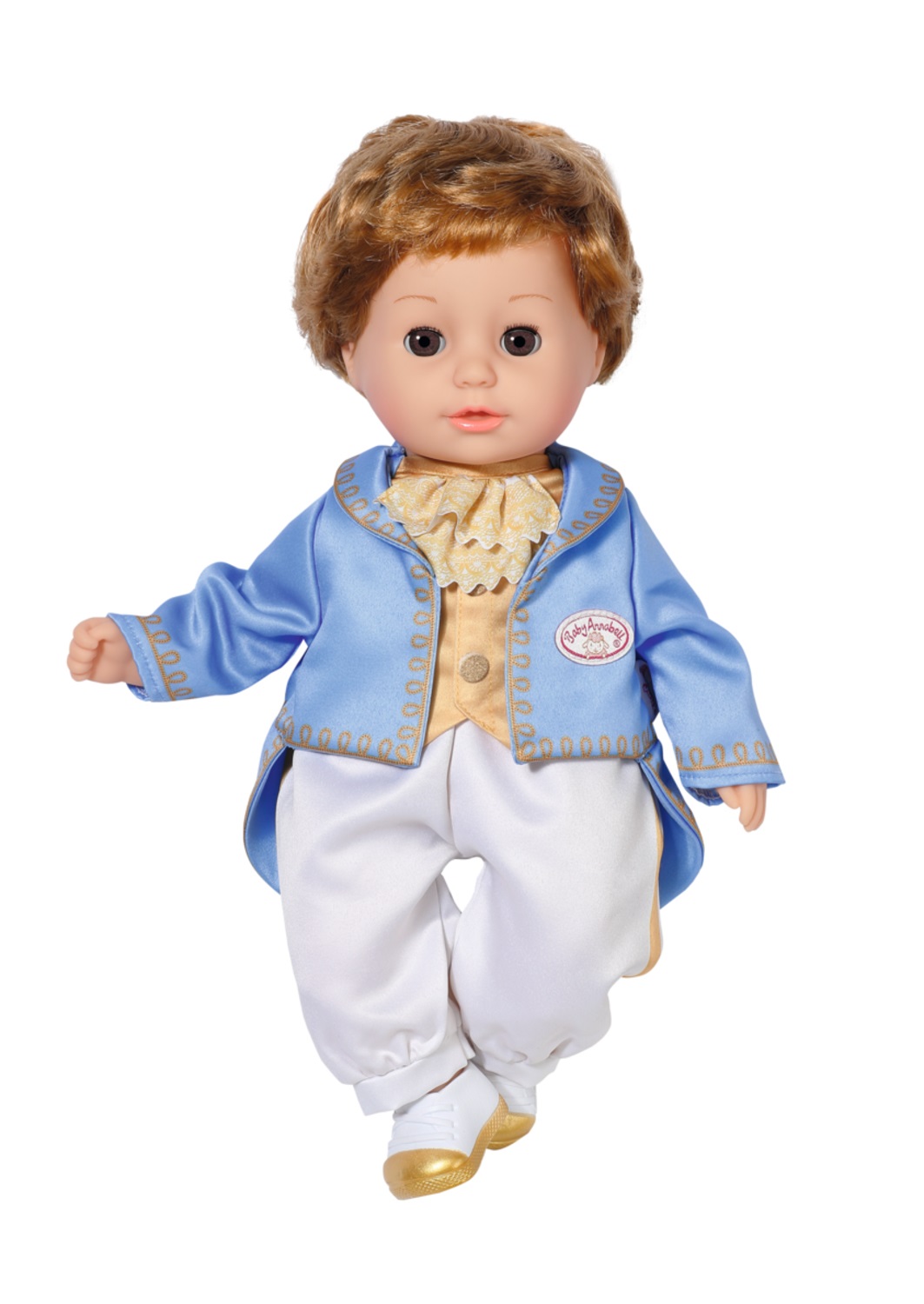 Baby Annabell Little Sweet Prince - Bambolotto 36 cm con Tessuto Morbido, Occhi Che Si Chiudono e Accessori Inclusi