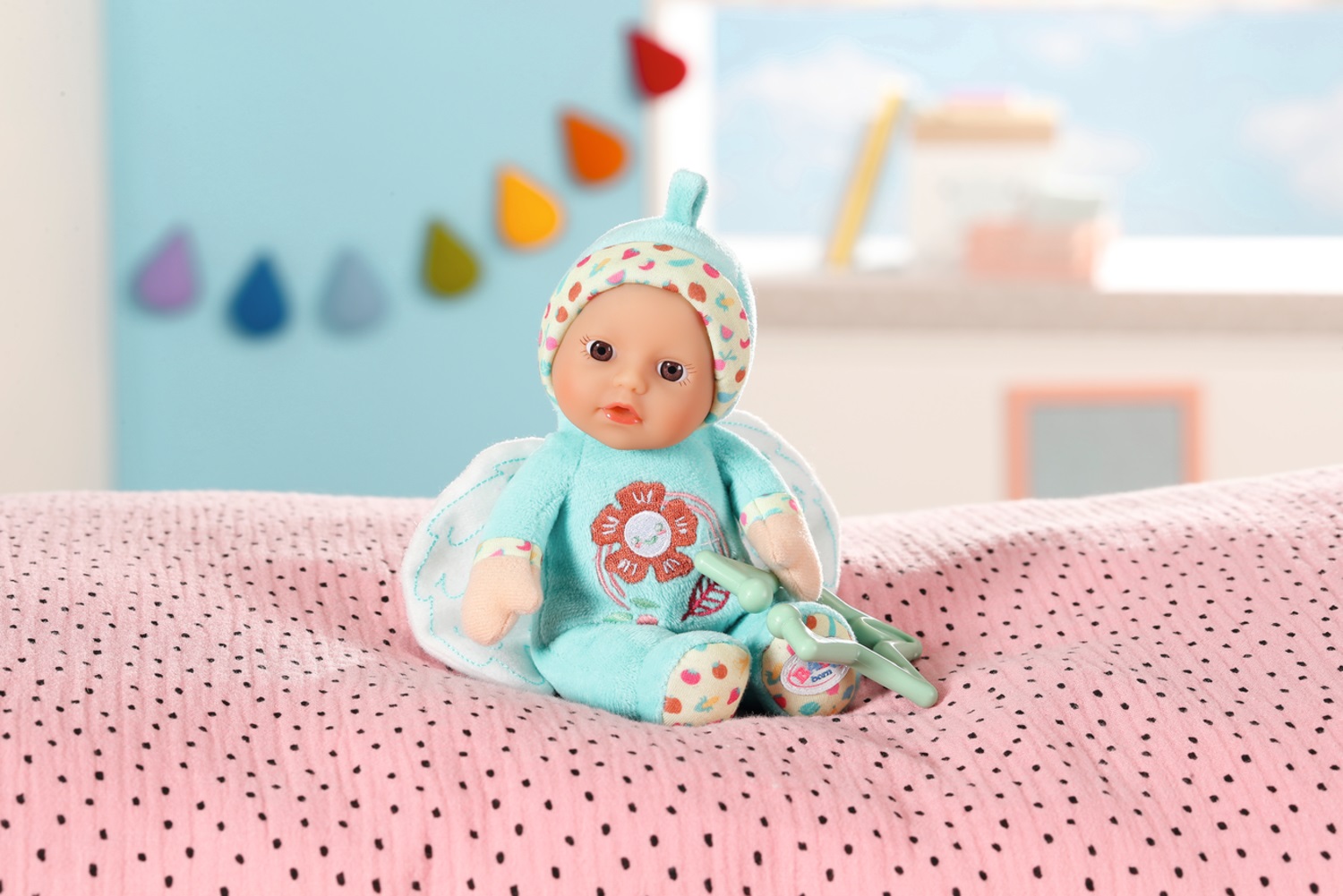 BABY born Angel per bebè - Bambola morbida da 30 cm, lavabile a mano, disponibile in due stili assortiti, adatta ai neonati