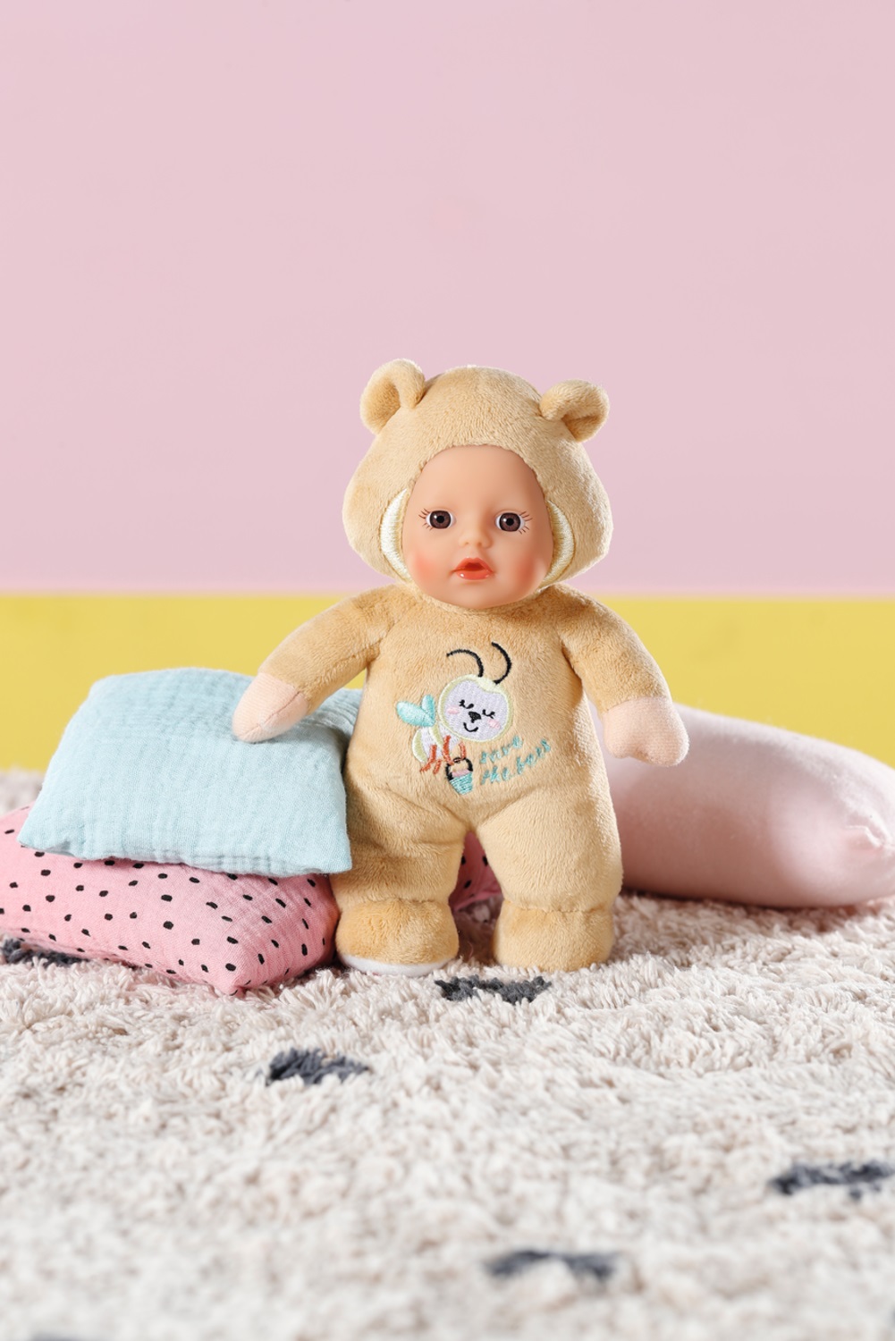 BABY born Cutie - Bambola morbida da 30 cm, lavabile a mano, adatta per neonati, disponibile in 2 stili assortiti