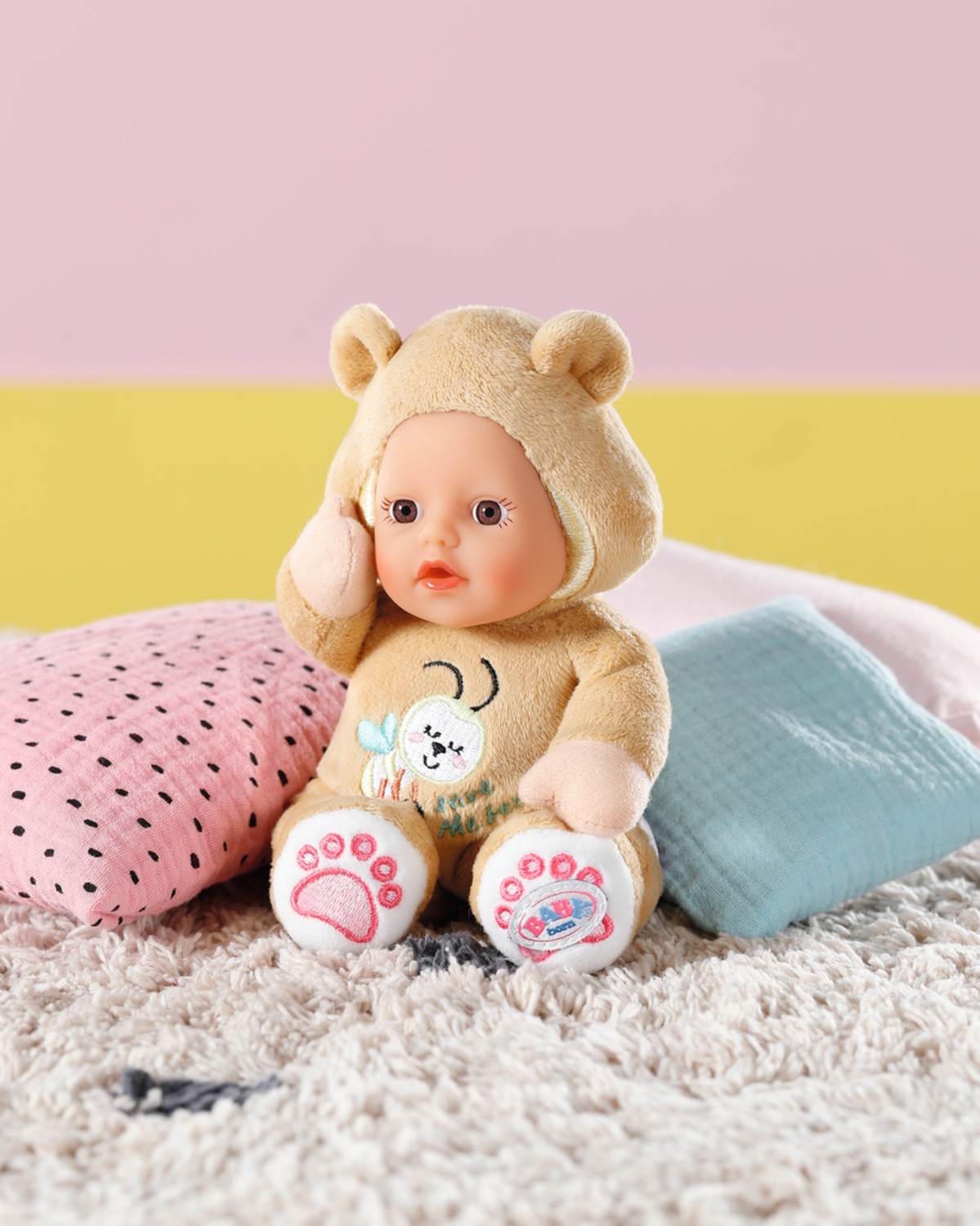 BABY born Cutie - Bambola morbida da 30 cm, lavabile a mano, adatta per neonati, disponibile in 2 stili assortiti
