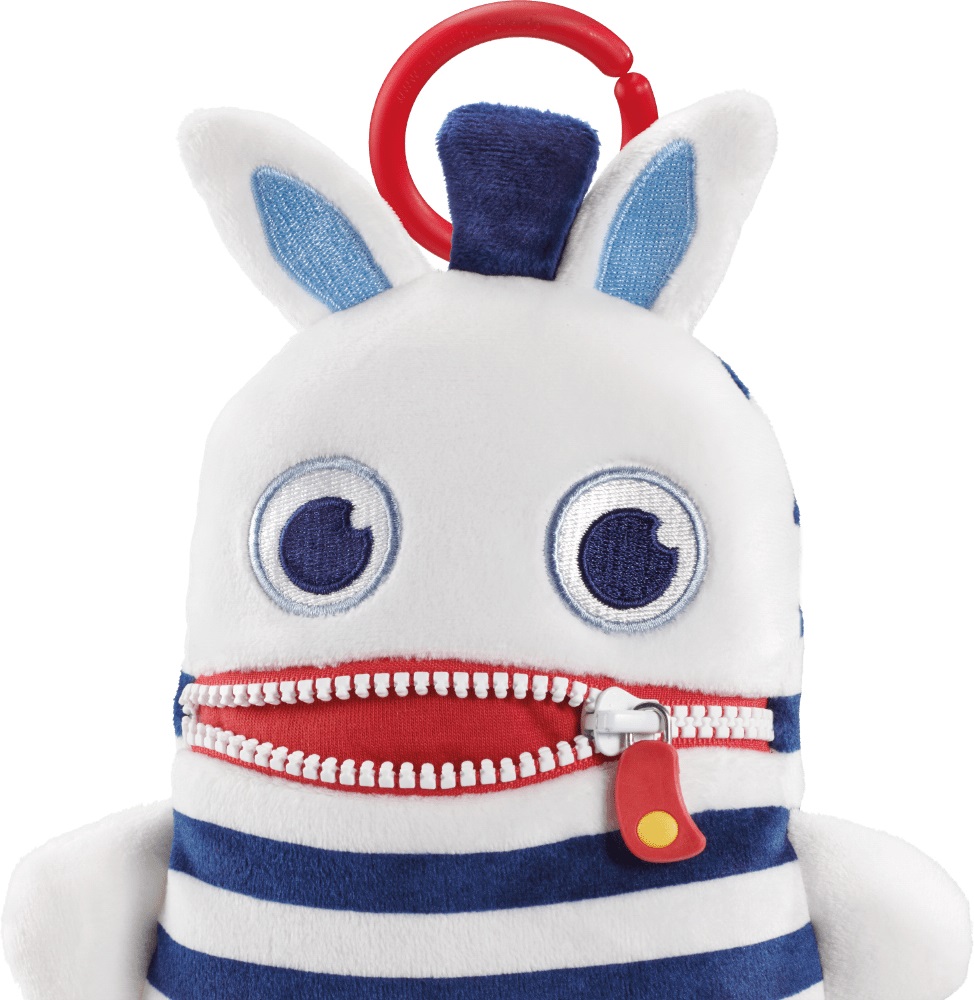 Schmidt Spiele Mangiapensieri Lanky - Multicolore, 18 cm, edizione Zoo Babies