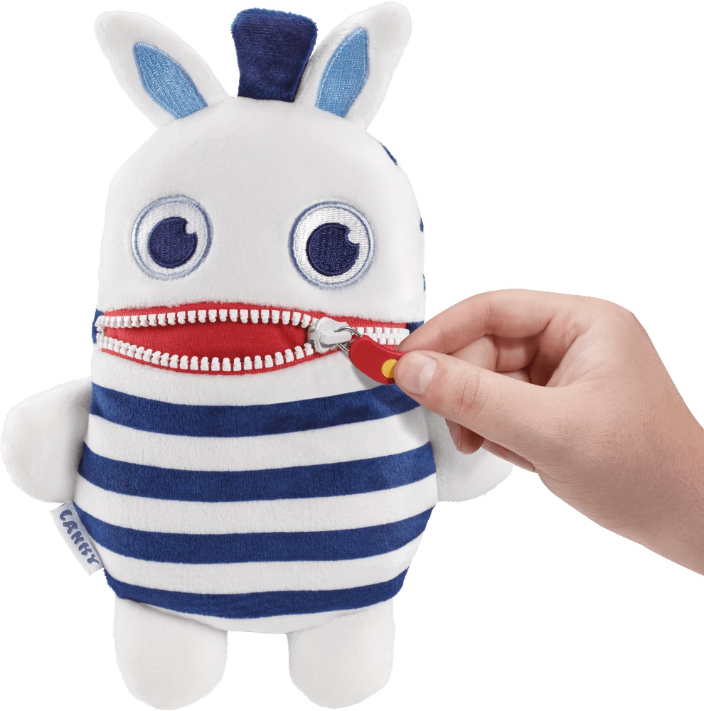 Schmidt Spiele Mangiapensieri Lanky - Multicolore, 18 cm, edizione Zoo Babies