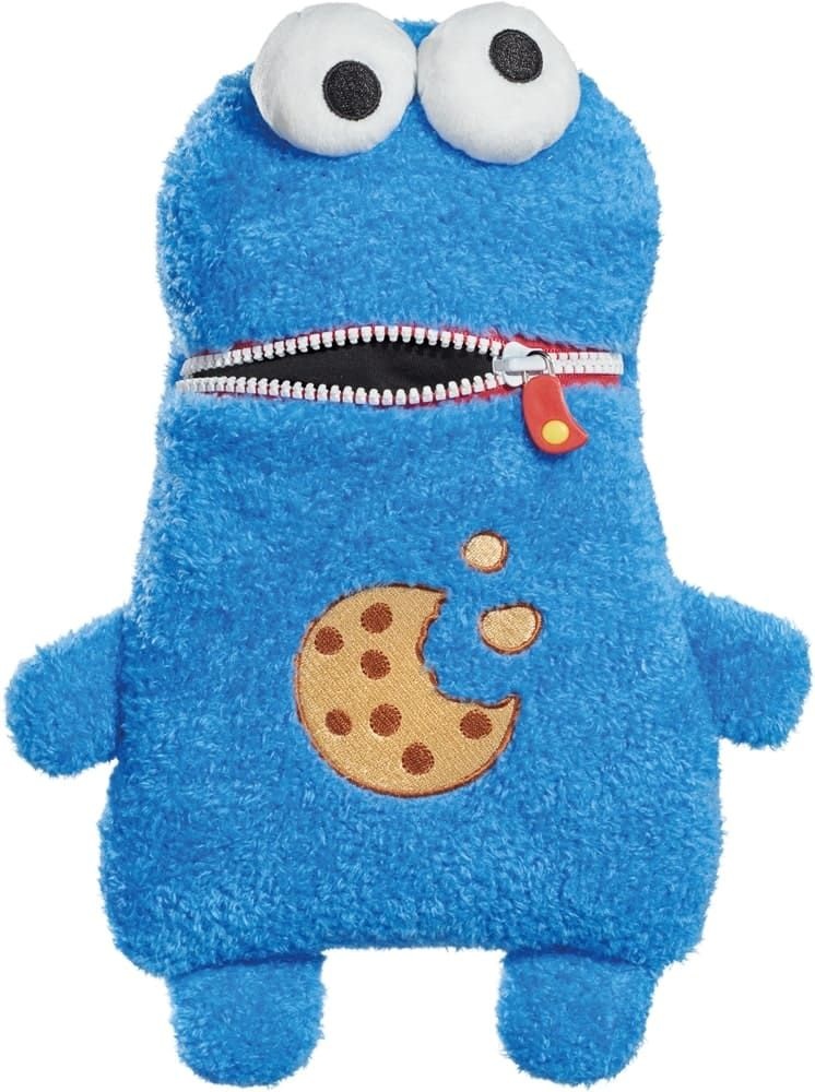 Schmidt Spiele Mostro Biscotto Blu - Peluche Mangiatore di Preoccupazioni 30 cm