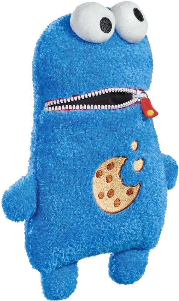 Schmidt Spiele Mostro Biscotto Blu - Peluche Mangiatore di Preoccupazioni 30 cm