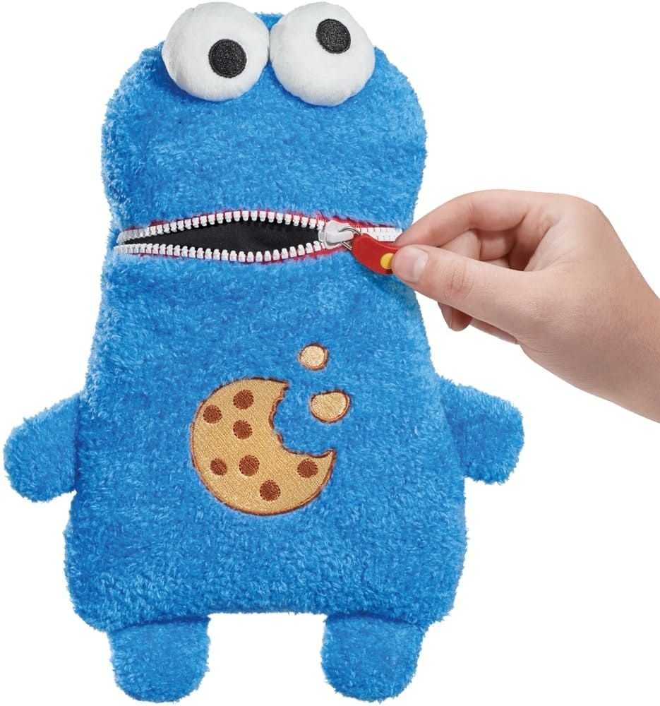 Schmidt Spiele Mostro Biscotto Blu - Peluche Mangiatore di Preoccupazioni 30 cm