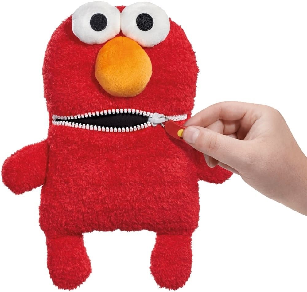Schmidt Spiele Elmo Peluche Bianco 27 cm - Mangiatore di Preoccupazioni
