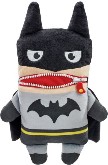 Schmidt Spiele Mangiatoia Batman - Mangiapensieri in Peluche Morbido, 30 cm