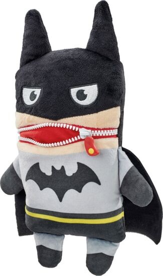 Schmidt Spiele Mangiatoia Batman - Mangiapensieri in Peluche Morbido, 30 cm