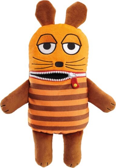 Schmidt Spiele Peluche Topo Mangiatore di Preoccupazioni 35 cm - Ispirato a 'Die Sendung mit der Maus'
