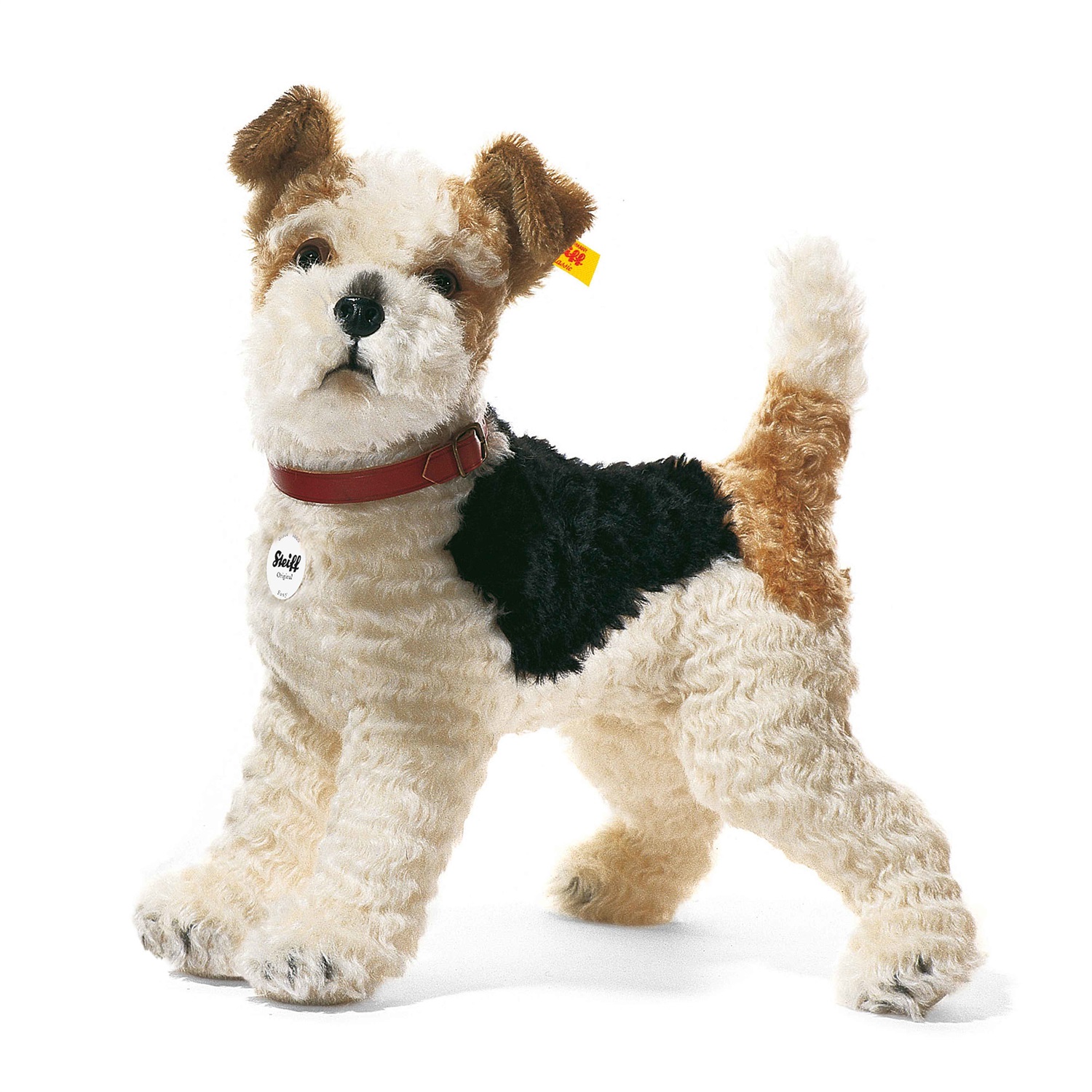 Steiff Foxy Fox Terrier in Mohair - Peluche da Collezione