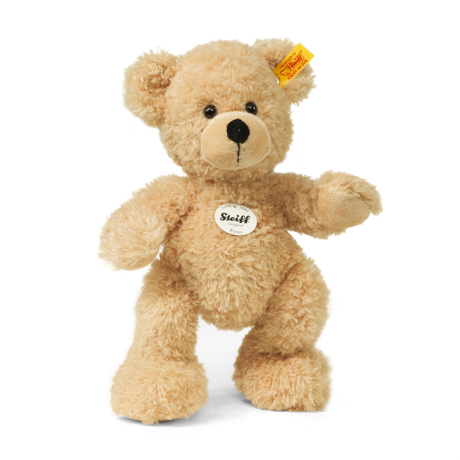 Steiff Fynn Orso di Peluche Morbido Lavabile 28 cm - Giocattolo per Neonati