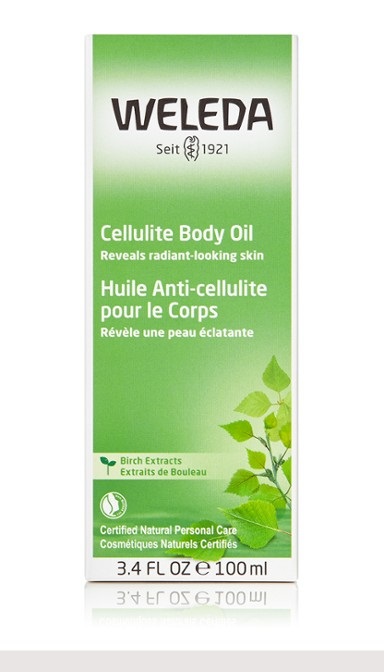 Weleda Olio Cellulite Betulla 100ml - Riduce gli inestetismi della cellulite e rende la pelle liscia e morbida