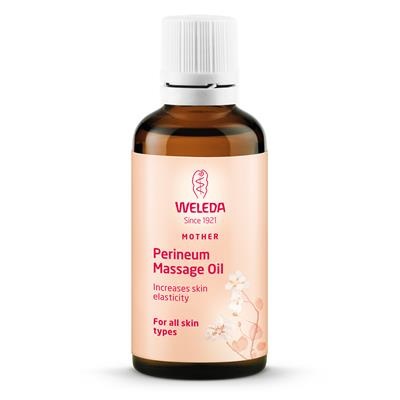 Weleda Olio Massaggio Perineale 50 ml - Aumenta l'elasticità della pelle, riduce il rischio di lacerazioni ed episiotomia