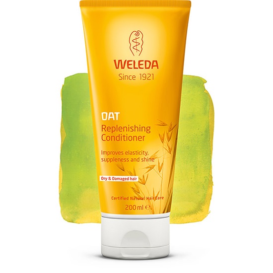 Weleda Balsamo Ristrutturante all'Avena 200 ml - Elasticità e Brillantezza per Capelli Secchi e Danneggiati
