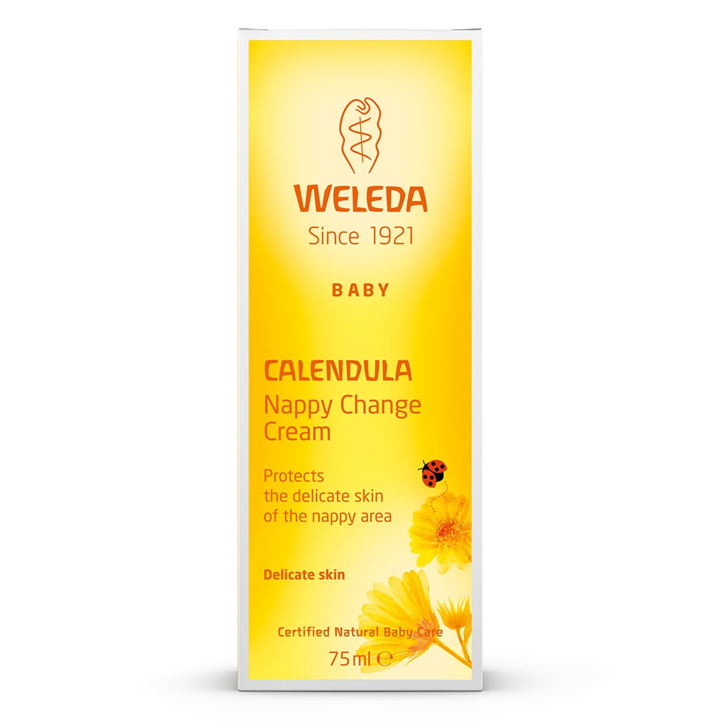 Weleda Crema Protettiva Calendula 75ml - Calma e Protegge la Pelle Delicata dei Bambini